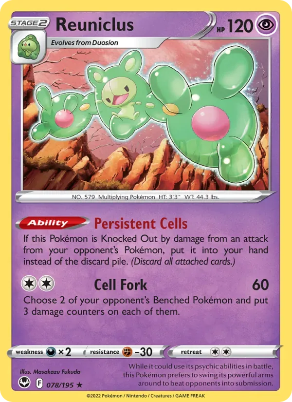 Reuniclus, Silver Tempest