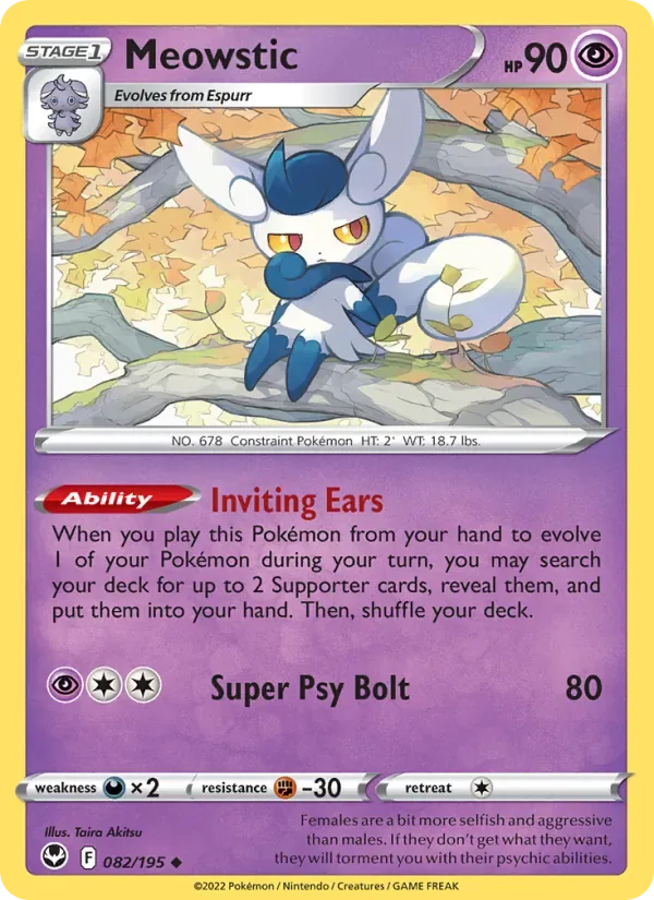 Meowstic, Silver Tempest