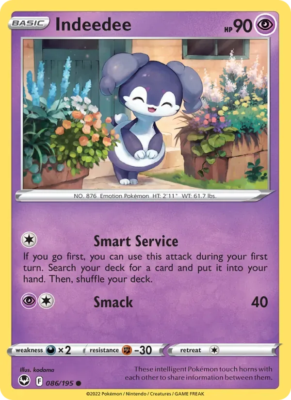 Indeedee, Silver Tempest