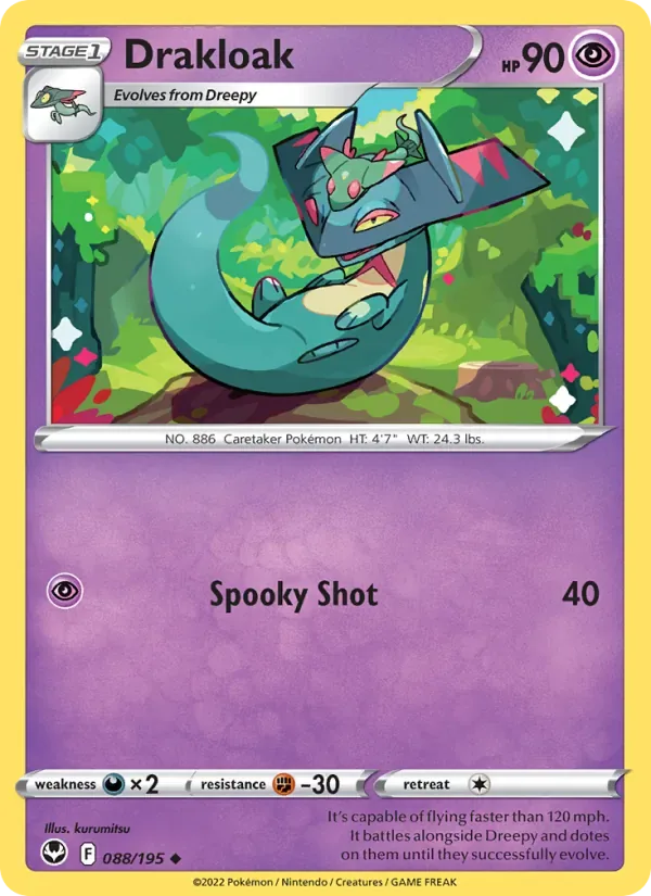Drakloak, Silver Tempest