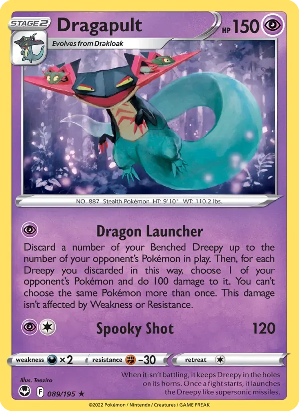 Dragapult, Silver Tempest