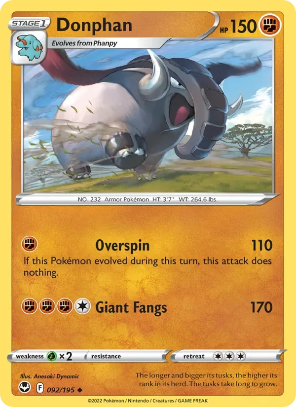 Donphan, Silver Tempest