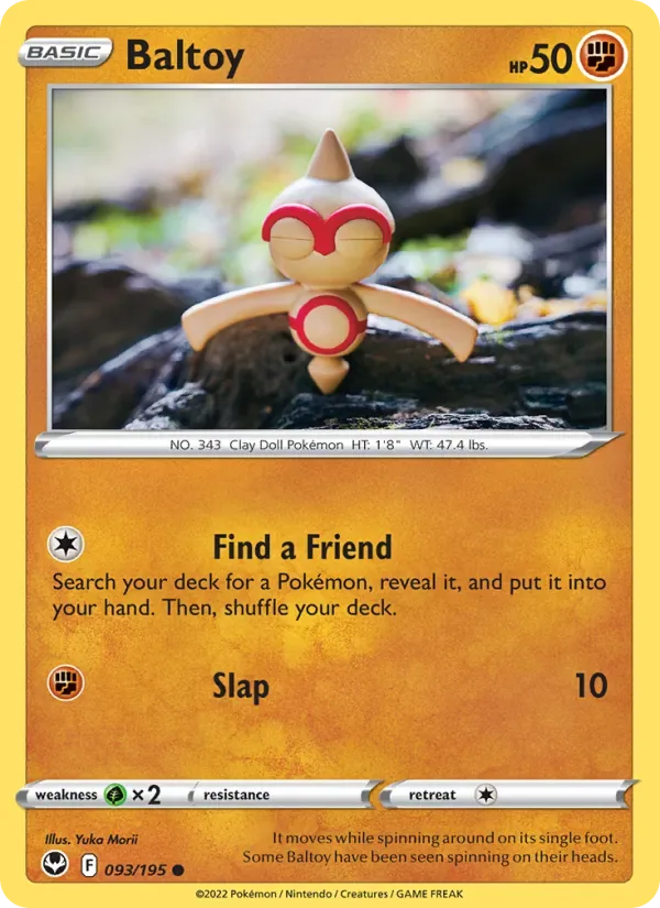 Baltoy, Silver Tempest