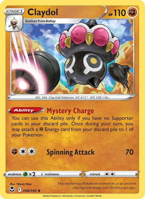 Claydol, Silver Tempest