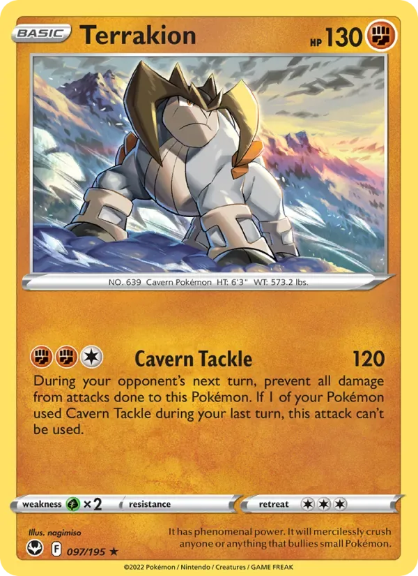 Terrakion, Silver Tempest