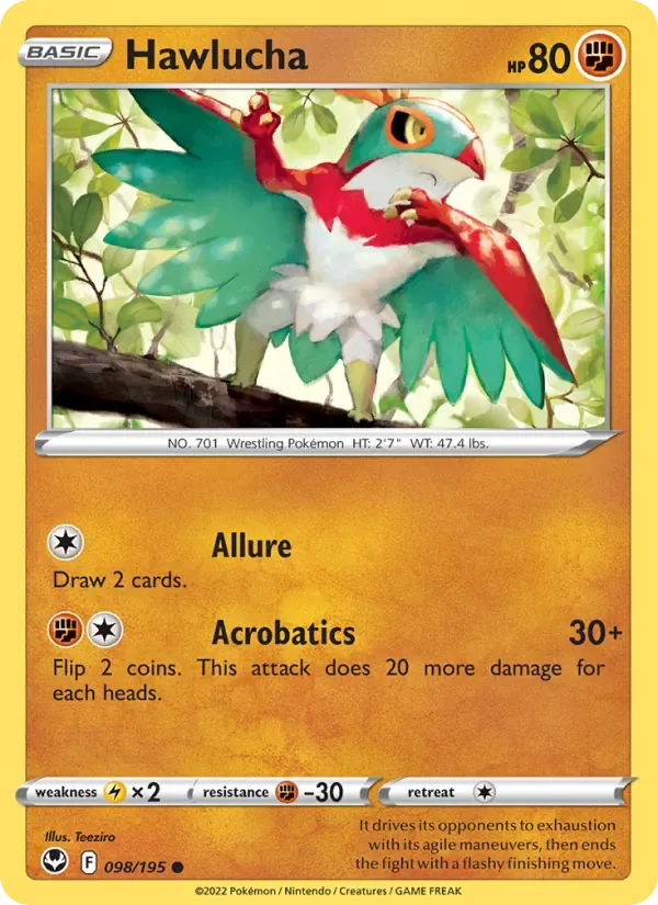 Hawlucha, Silver Tempest