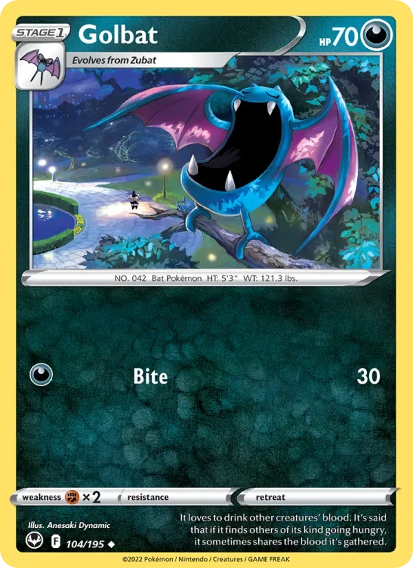 Golbat, Silver Tempest