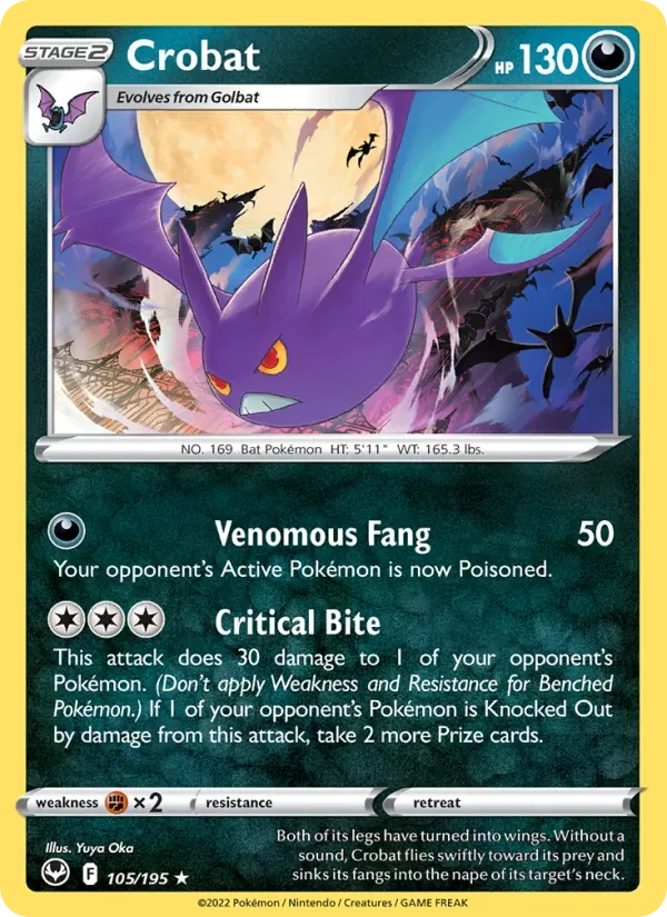 Crobat, Silver Tempest
