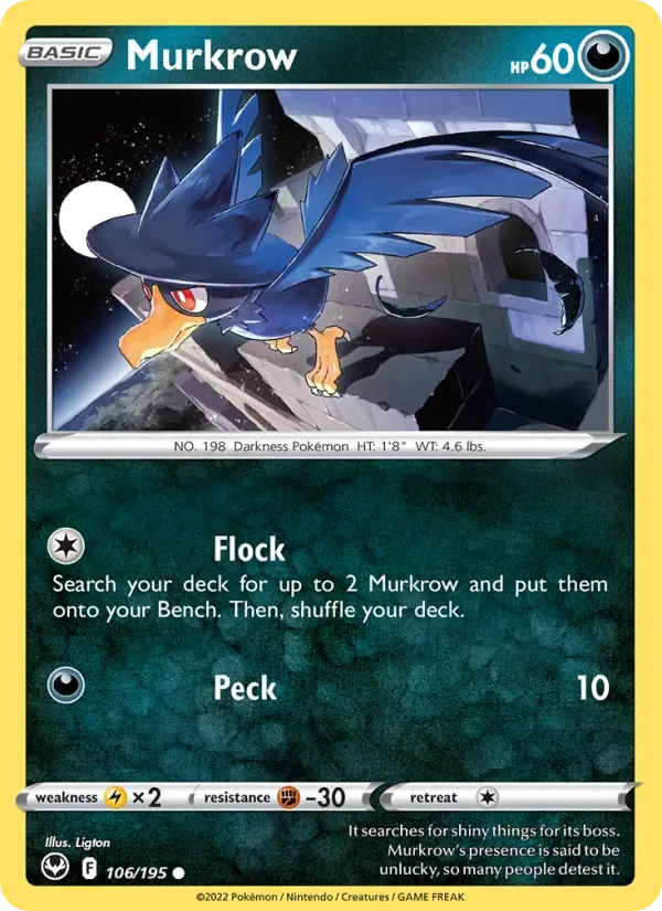 Murkrow, Silver Tempest