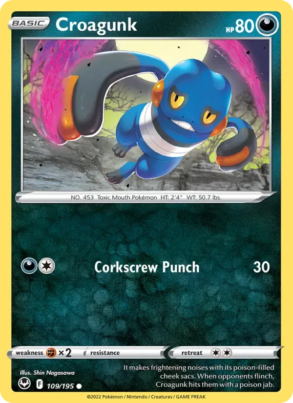 Croagunk, Silver Tempest