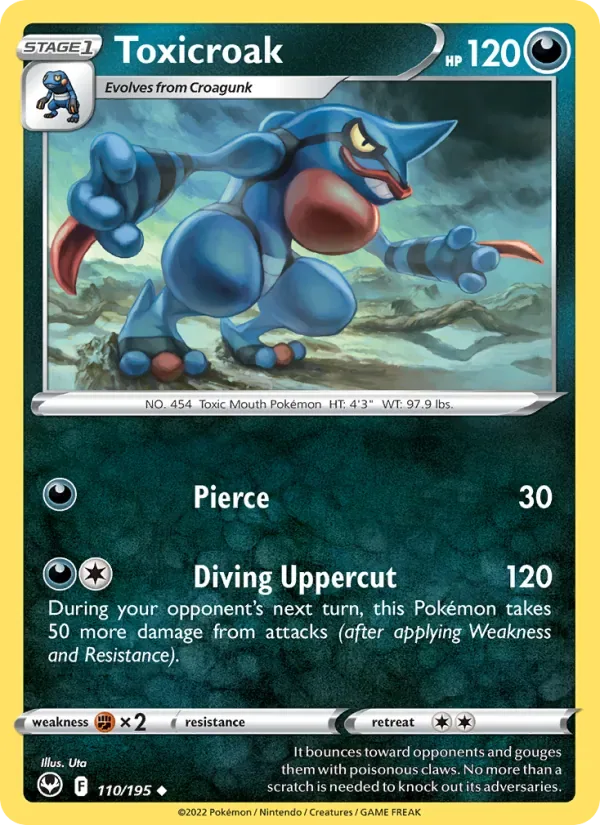 Toxicroak, Silver Tempest