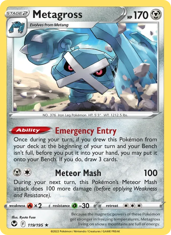 Metagross, Silver Tempest