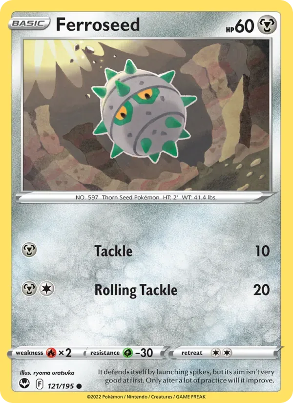 Ferroseed, Silver Tempest