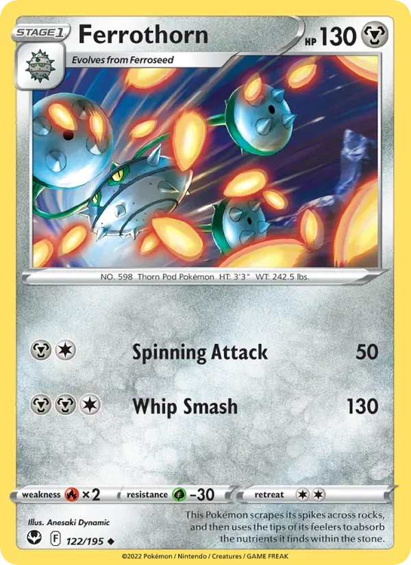 Ferrothorn, Silver Tempest