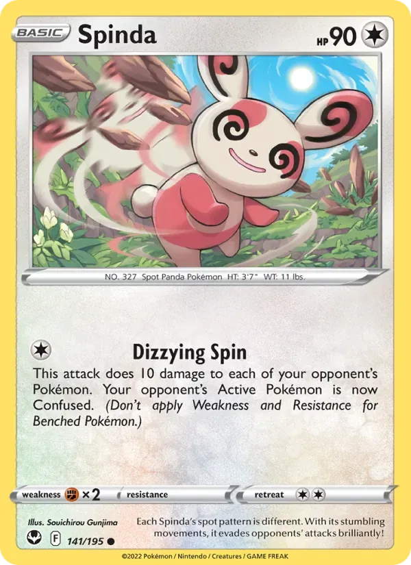 Spinda, Silver Tempest