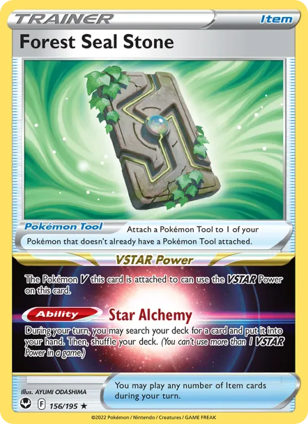 Forest Seal Stone, Silver Tempest