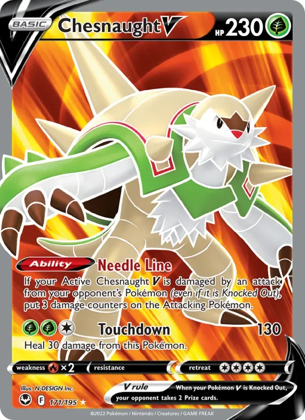 Chesnaught V, Silver Tempest