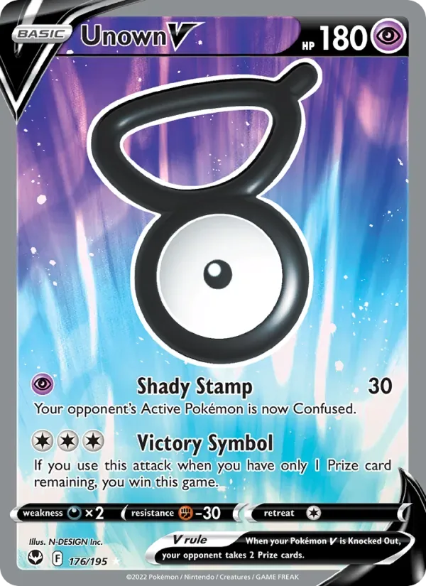 Unown V, Silver Tempest