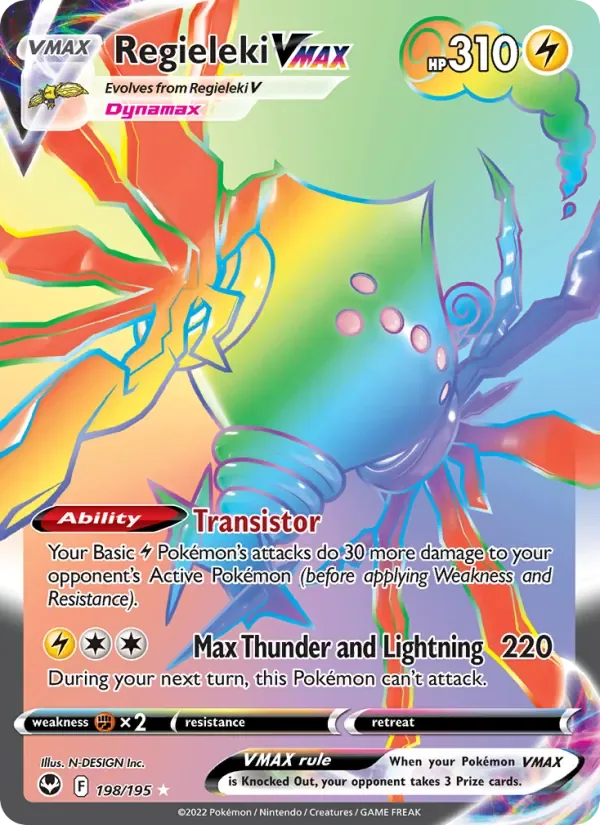 Regieleki VMAX, Silver Tempest