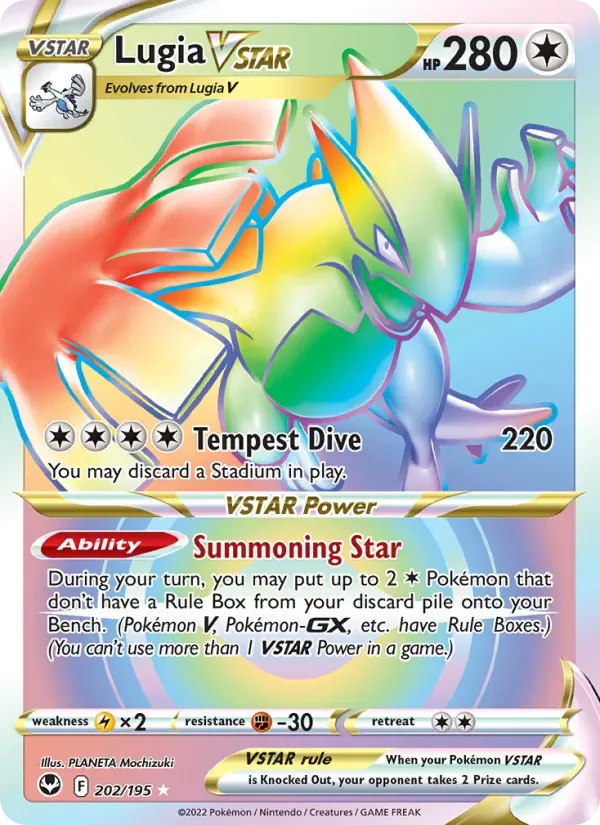 Lugia VSTAR, Silver Tempest