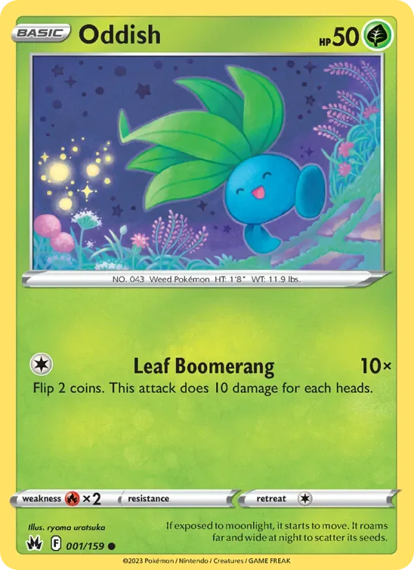 Oddish, Crown Zenith