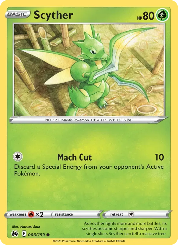 Scyther, Crown Zenith