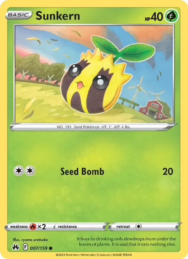 Sunkern, Crown Zenith