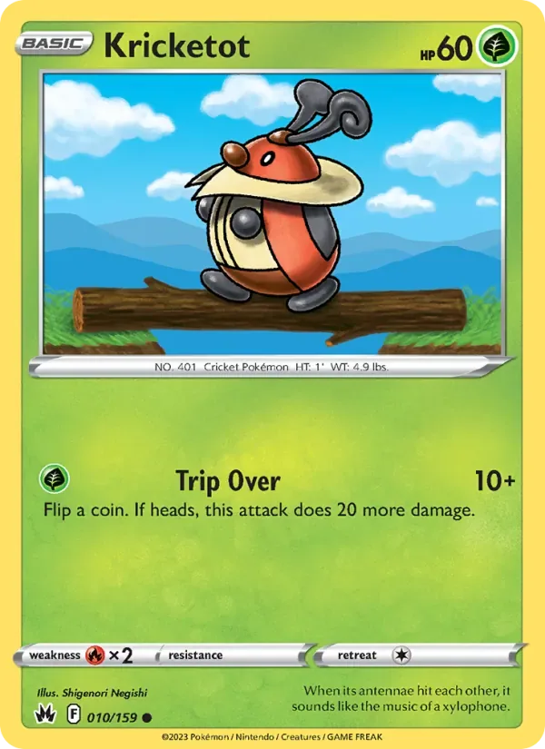 Kricketot, Crown Zenith
