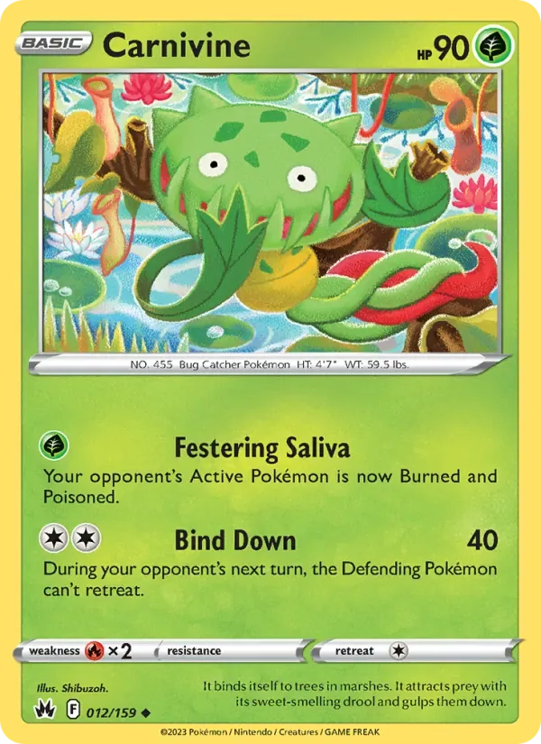 Carnivine, Crown Zenith