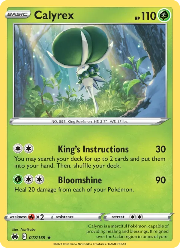 Calyrex, Crown Zenith