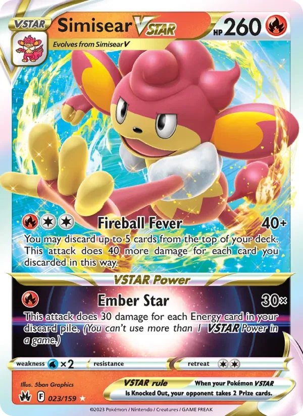 Simisear VSTAR, Crown Zenith
