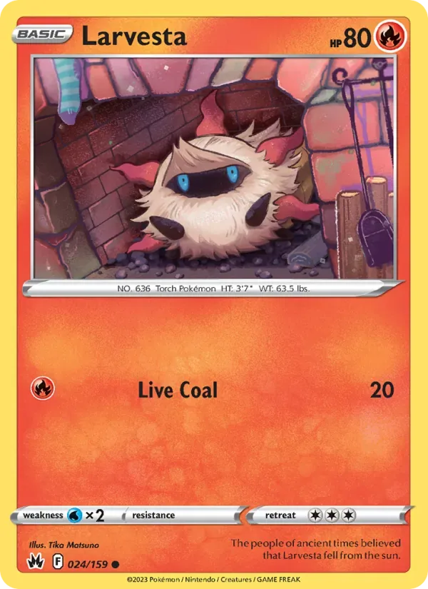 Larvesta, Crown Zenith