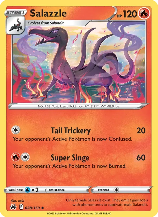 Salazzle, Crown Zenith