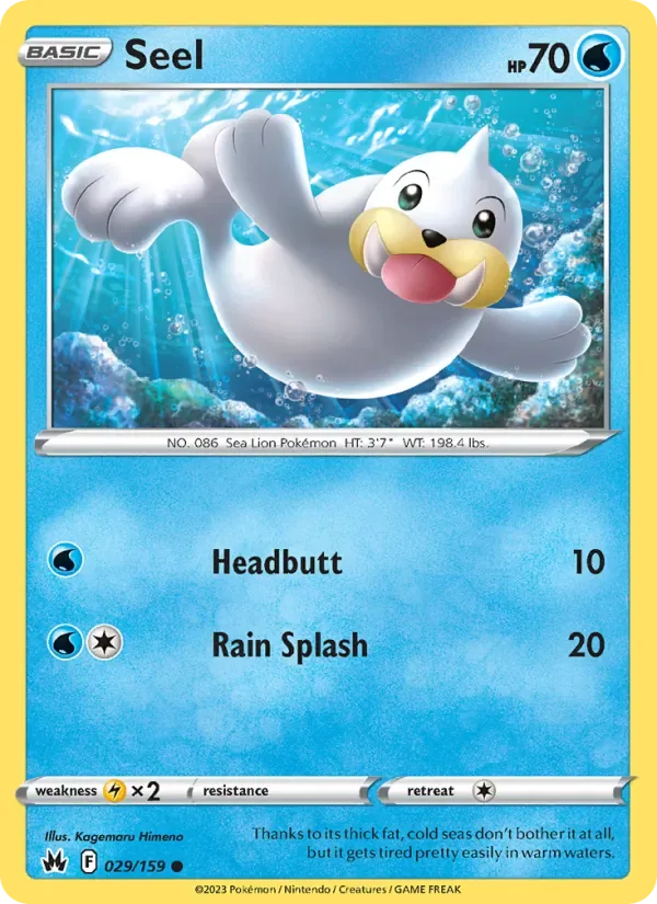 Seel, Crown Zenith