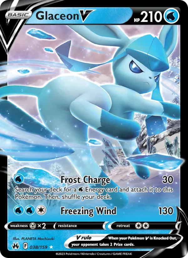 Glaceon V, Crown Zenith