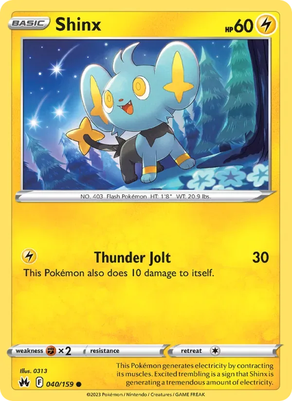 Shinx, Crown Zenith
