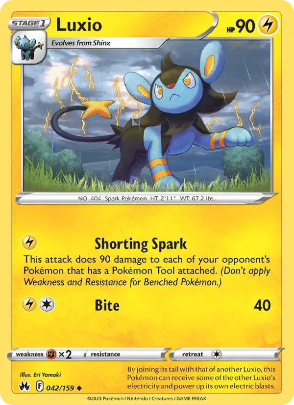 Luxio, Crown Zenith