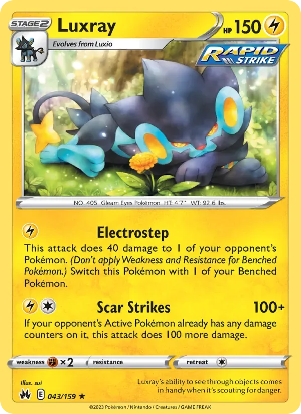 Luxray, Crown Zenith