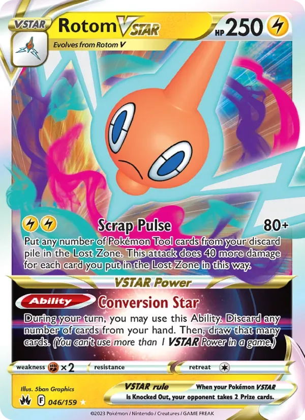 Rotom VSTAR, Crown Zenith