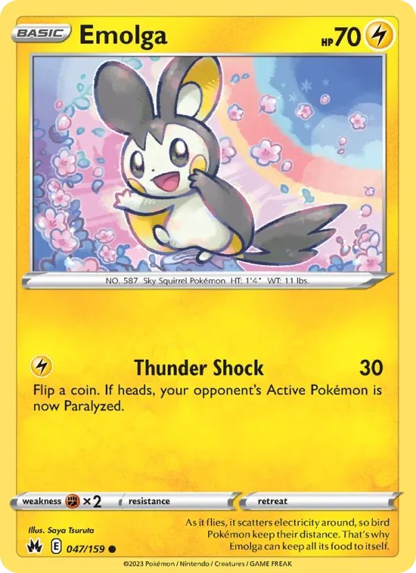 Emolga, Crown Zenith