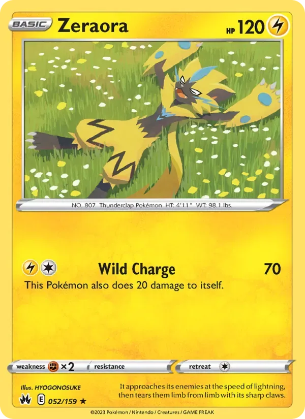 Zeraora, Crown Zenith