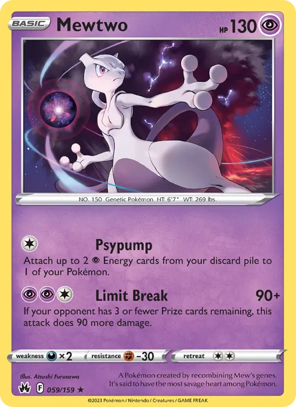 Mewtwo, Crown Zenith