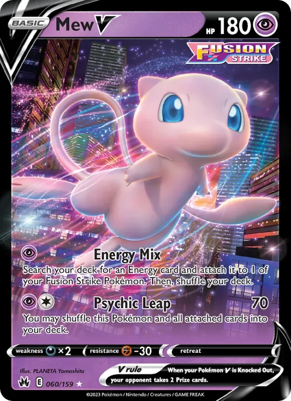 Mew V, Crown Zenith