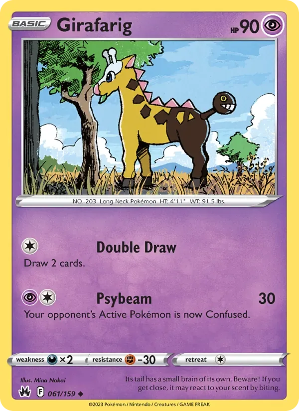 Girafarig, Crown Zenith