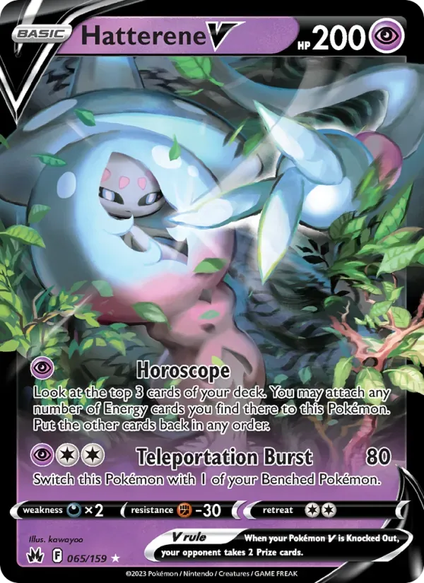Hatterene V, Crown Zenith