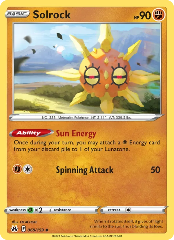 Solrock, Crown Zenith