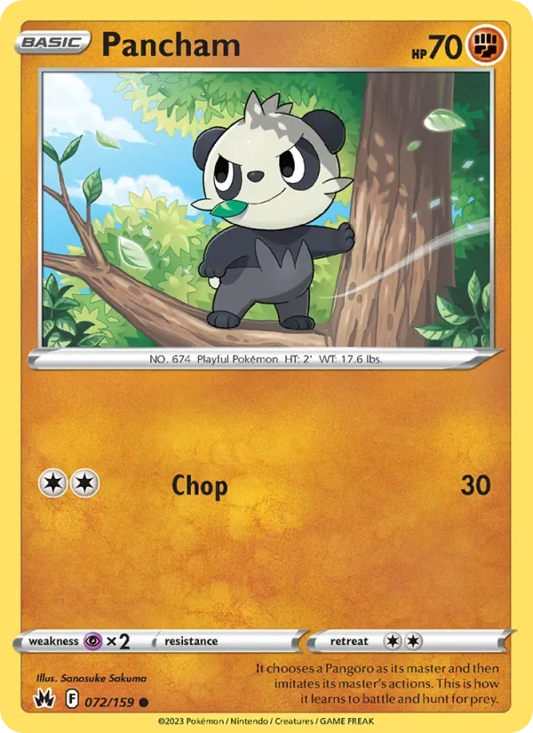 Pancham, Crown Zenith