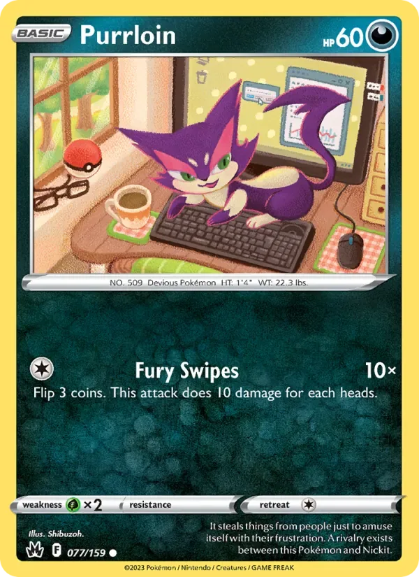 Purrloin, Crown Zenith