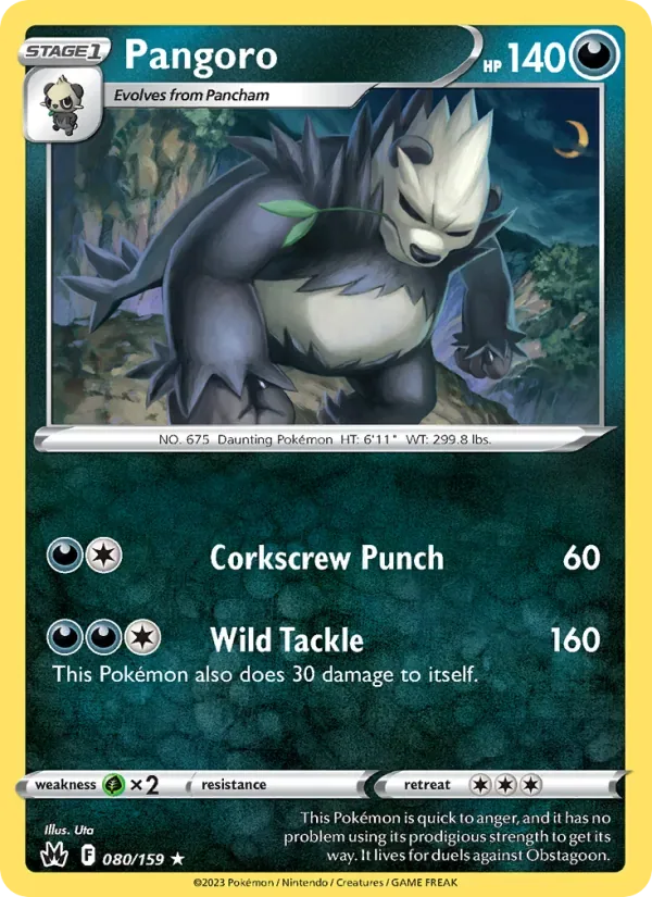 Pangoro, Crown Zenith