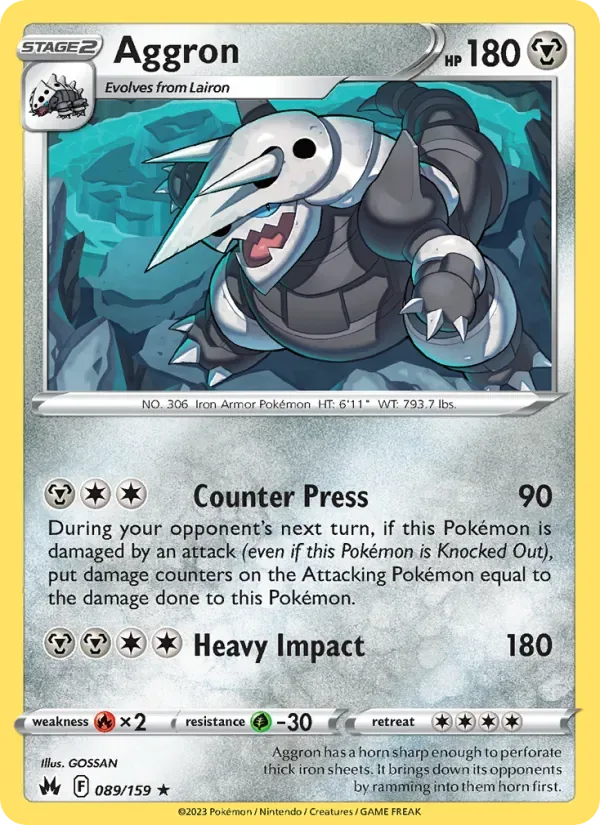 Aggron, Crown Zenith